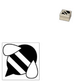 Bijenkuffelkast van bijen rubberstempel (Gestempeld)