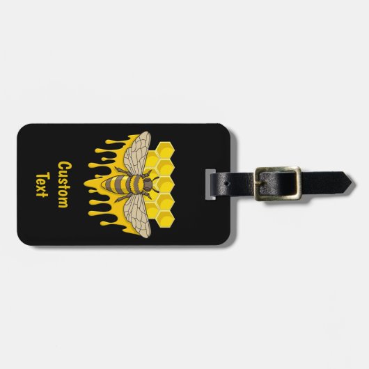 Bijenkuif Bagagelabel (Voorkant horizontaal)