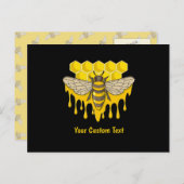 Bijenkuif Briefkaart (Voorkant / Achterkant)