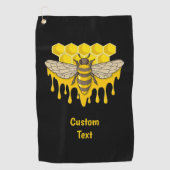 Bijenkuif Golfhanddoek (Voorkant)