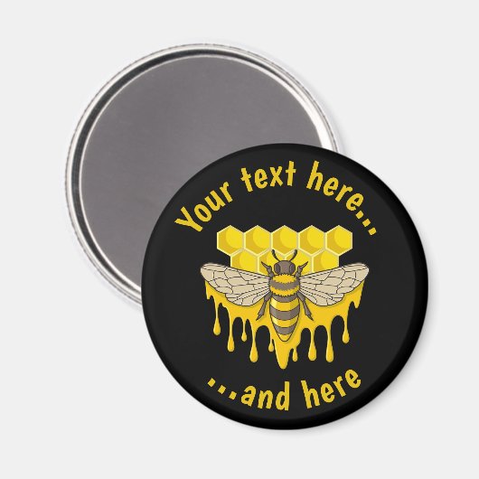 Bijenkuif Magneet (Voorkant / Achterkant)