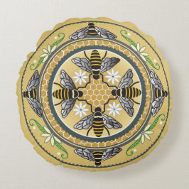 bijenkuif rond kussen