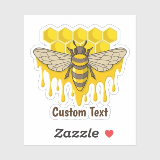 Bijenkuif Sticker (Vel)