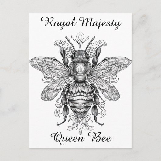 Bijenkunst Briefkaart (Voorkant)
