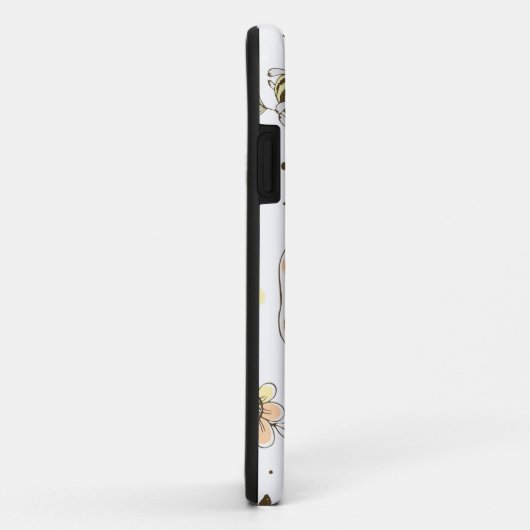 Bijenkunst Case-Mate iPhone Case (Achterkant/rechts)