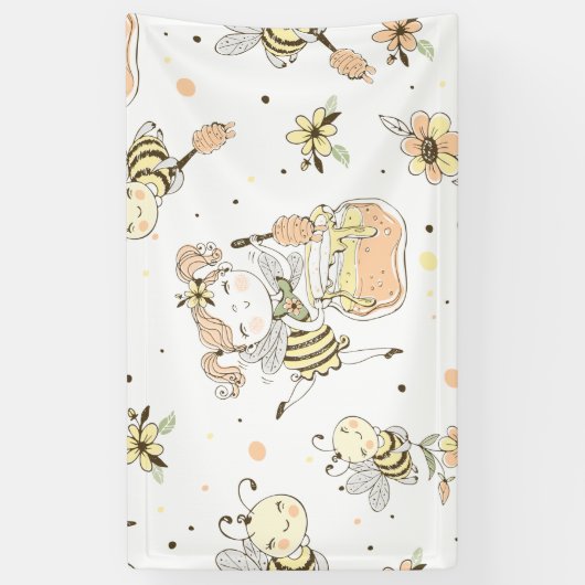 Bijenkunst Spandoek (Verticaal)