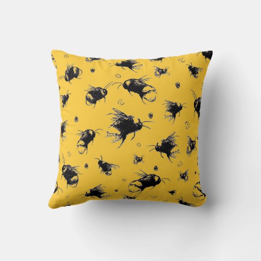  bijenkussen | Verjaardagscadeau voor mama Kussen (Achterkant)