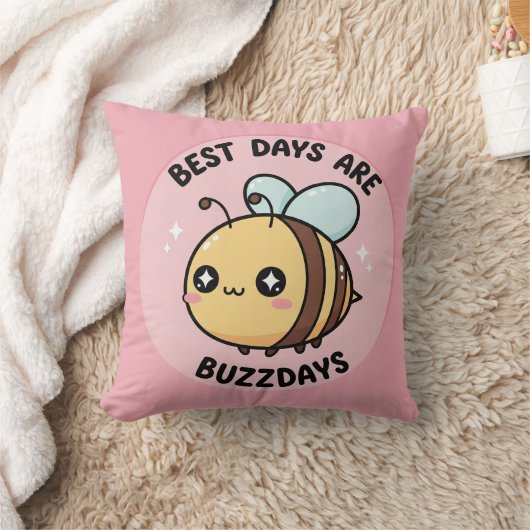 Bijenkussen voor de kinderkamer – Mooie hommel dec Kussen (Deken)