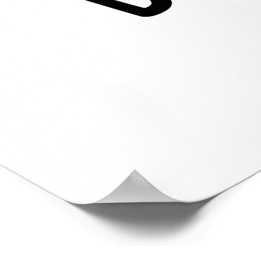 Bijenlange Funny Long Insect Bee Pun Poster (Hoek)