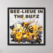 Bijenleven Canvas Afdruk (Voorkant)