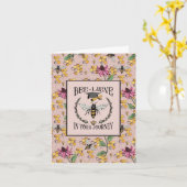  Bijenleven in Uw Reis Bijen Afstuderen Kaart (Gele Bloem)