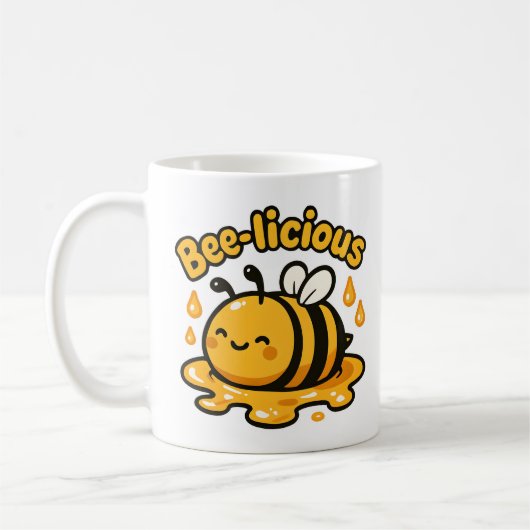 Bijenlicious Schattige Honey Bee Koffiemok (Links)