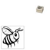 Bijenliefde Schattige imker Liefhebbers Bijnen Kun Rubberstempel (Gestempeld)