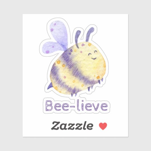 *~* Bijenliefde Schattigee Fuzzy Teacher Day Care Sticker (Vel)