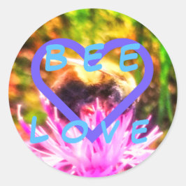 bijenliefde sticker