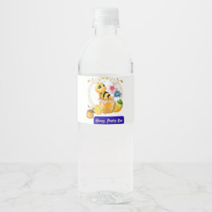 Bijenliefje Waterfles Etiket