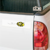 Bijenlijn Bumpersticker (Op Truck)