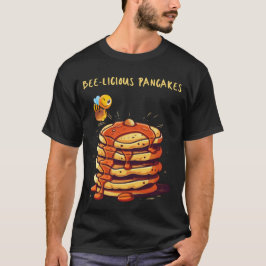 Bijenmachtige pancakes t-shirt