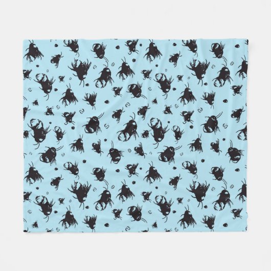 bijenmantel | Gezellig verjaardagscadeau voor haar Fleece Deken (Voorkant (Horizontaal))