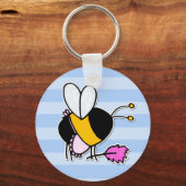 bijenmeisje sleutelhanger (Voorkant)