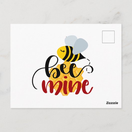 bijenmijn briefkaart (Achterkant)