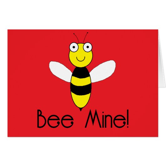 "Bijenmijn!" Kaart (Voorkant Horizontaal)