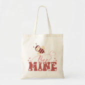 Bijenmijn Schattigee Valentijnsdag bij Tote Bag (Voorkant)