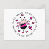 Bijenmijn-Valentijn Feestdagenkaart (Voorkant)