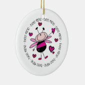 Bijenmijn-Valentijn Keramisch Ornament (Rechts)