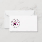 Bijenmijn-Valentijn Notitiekaartje (Achterkant)