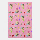 Bijenmijn-Valentijn Theedoek (Verticaal)