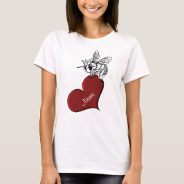  bijenmijn: Valentijn van Sonja A.S T-shirt