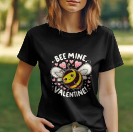 bijenmijn Valentijn zoete honingbij liefde T-shirt
