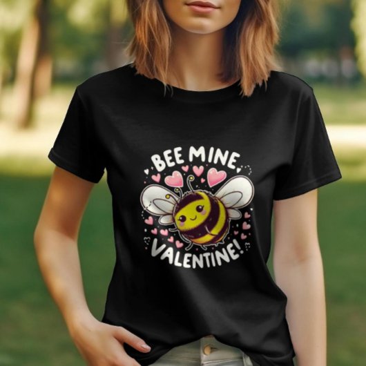bijenmijn Valentijn zoete honingbij liefde T-shirt
