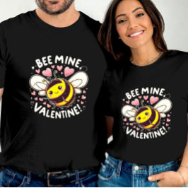 bijenmijn Valentijn zoete honingbij liefde T-shirt