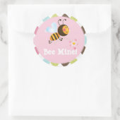 bijenmijn | VALENTIJNSDAG Ronde Sticker (Tas)