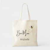 Bijenmijn - Valentijnsdag Schattige Bijen Custom Tote Bag (Voorkant)