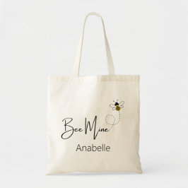 Bijenmijn - Valentijnsdag Schattige Bijen Custom Tote Bag