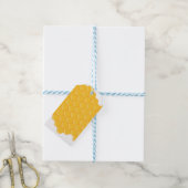 Bijennetje Honeycomb Hexagon Patroon Cadeaulabel (Met Touw)