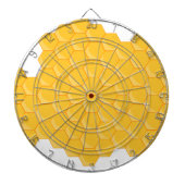 Bijennetje Honeycomb Hexagon Patroon Dartbord (Voorkant)