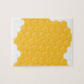 Bijennetje Honeycomb Hexagon Patroon Legpuzzel (Horizontaal)