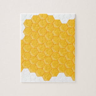 Bijennetje Honeycomb Hexagon Patroon Legpuzzel