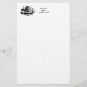 Bijennetjes en bijen #1 Heraldische Vintage Briefpapier