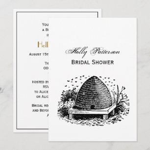 Bijennetjes en bijen #1 Heraldische Vintage Kaart