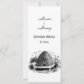 Bijennetjes en bijen #1 Heraldische Vintage Kaart (Voorkant)