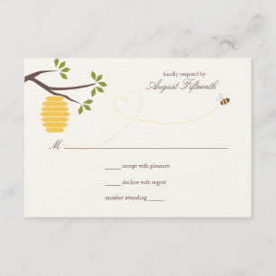 Bijennetnummer RSVP Kaartje