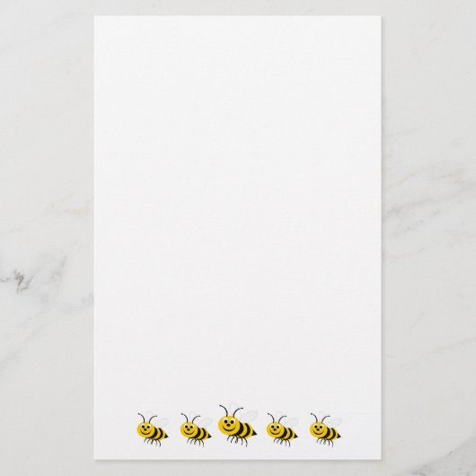 Bijenontwerp Briefpapier (Voorkant)