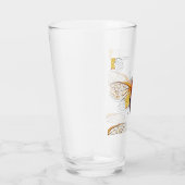 bijenontwerp glas (Rechts)