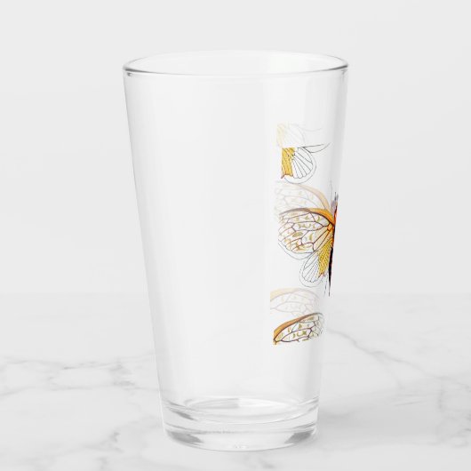 bijenontwerp glas (Rechts)