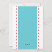 Bijenpaar-feestdagen Kaart (Achterkant)